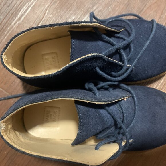 Blue Janie and Jack Boots - Picture 2 of 3